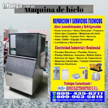 Maquinas de hielo venta reparacion y seervicios