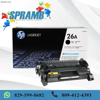 Toner hp 26a negro para laserjet