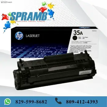 Toner hp 35a negro para laserjet