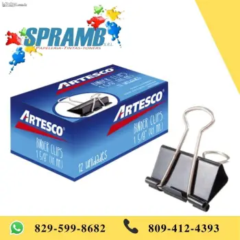 Binder clips de 41 mm artesco 12 und