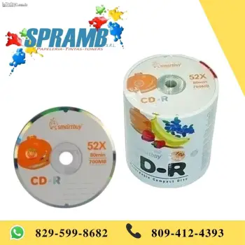 Cd-r 700mb 52x 80min smartbuy