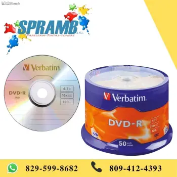 Verbatim dvd  r 4.7 gb / 120 min 16x 50