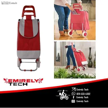 Carrito comestibles carrito de compras plegable