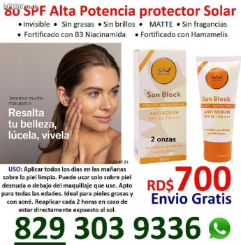 Protectores solares para pieles grasas importados marcas de fama matte