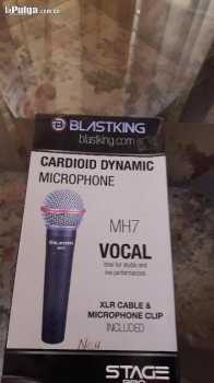 Vendo 2 microfono blastking mh7mh9 apronechalo