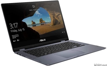 Laptop asus tp412fa-os31t x360 i3-8145u 3.9ghz 4gb ddr4 128gb 14