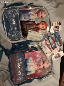 Mascarillas y mochilas disney frozen