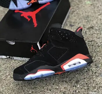 Tenis jordan retro 6 black infrared 2023