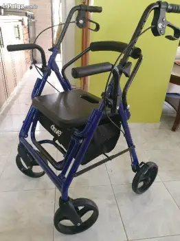 Silla/andador de drive medical color azul