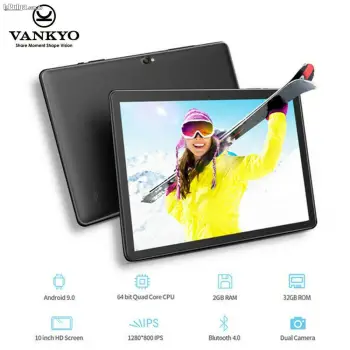 Tablet de 10.1 con doble camara 32g quad core android 9.0 bluetooth gp