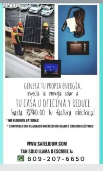 Genera tu propia energia reduce hasta 0 tu factura electrica..