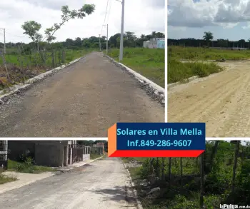 Solares en venta en villa mella santo domingo norte