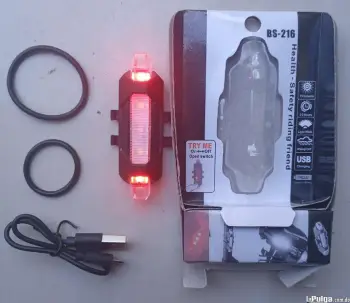 Luz led o flash de bicicletas