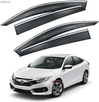 Viseras honda civic 2016 en adelante laterales tapa sol