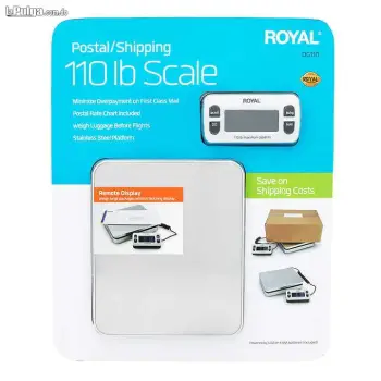 Peso de escala digital royal postal/shipping 110lb scale