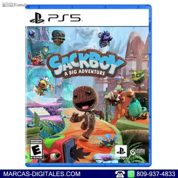 Sackboy a big adventure juego para playstation 5 ps5