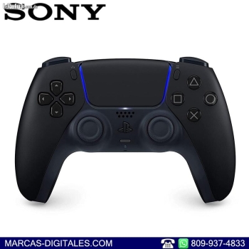 Sony dualsense control color negro para playstation 5 ps5