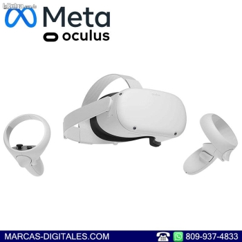 Meta oculus quest 2 128gb set de visor de realidad virtual vr