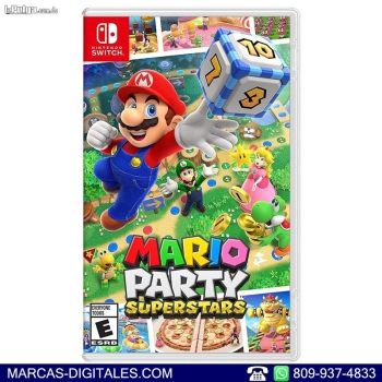 Mario party superstars juego para nintendo switch