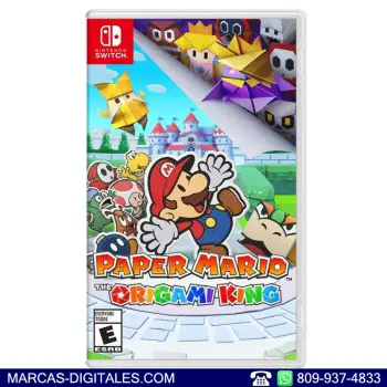 Paper mario the origami king juego para nintendo switch