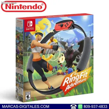 Ring fit adventure set de juego para nintendo switch