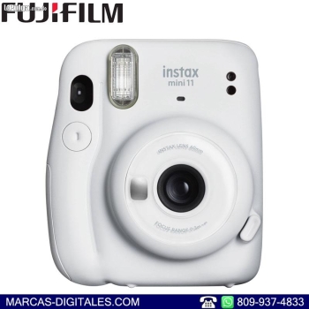 Fujifilm instax mini 11 color blanco camara de fotos instantaneas