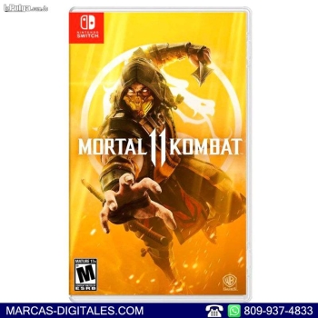 Mortal kombat 11 juego para nintendo switch