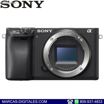 Sony alpha a6400 con set solo cuerpo camara mirrorless uhd 4k