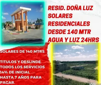 Venta solares economicos con titulos baratos villa mella santo domingo