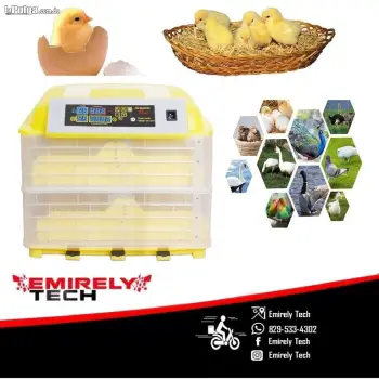 Incubadoras de 112 huevos automatico digital pollo ganso pato aves de