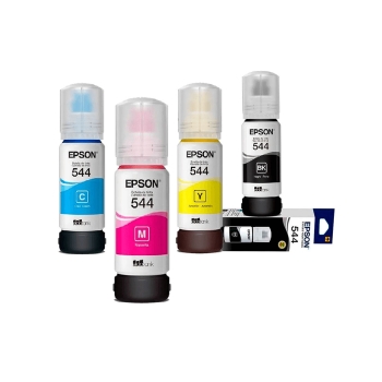 Tinta genuina epson kit cmyk para impresoras epson envío