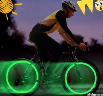 Luz led para gomas bicicletas -motor