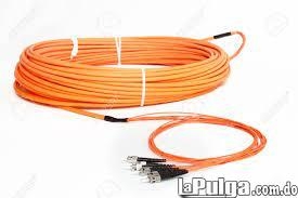 Cables de fibra optica - todo por 500 pesos.