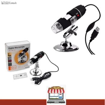 Microscopio 8 led usb digital de mano endoscopio de lupa cámara.