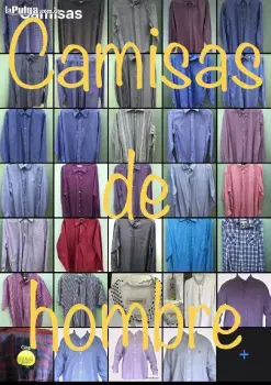 Varía camisas de hombre original l y xl