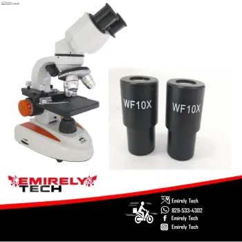 Microscopio electrico binocular biologico profesional para examen clí