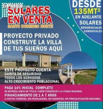 Venta solares economicos con titulos baratos villa mella santo domingo