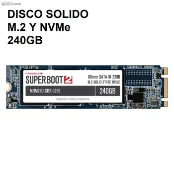 Disco solido ssd nvme y m.2 240gb 256gb 3200