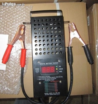 Probador de baterias digital 6 voltios 12 voltios