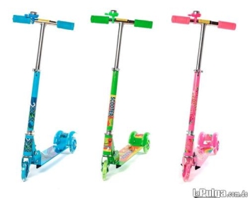 Monopatin scooter patineta plegable para niños