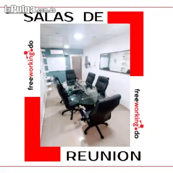 Salas de reuniones por hora en naco