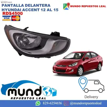 Pantalla delantera hyundai accent 2012 al 15