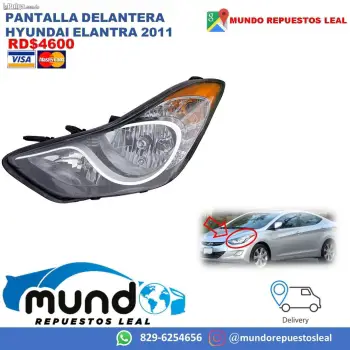 Pantalla delantera elantra 2011