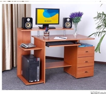 Mueble en roble para computadoras oficina u hogar!