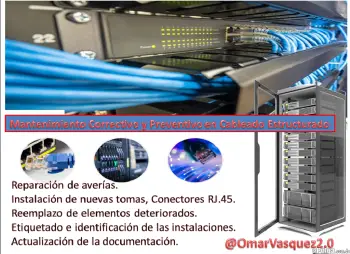 Mantenimiento redes y cableado estructurado conectores