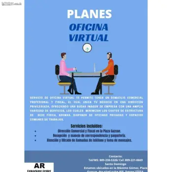 Venta y alquiler oficina virtual