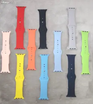 Correas de silicon apple watch al mayor y detalle