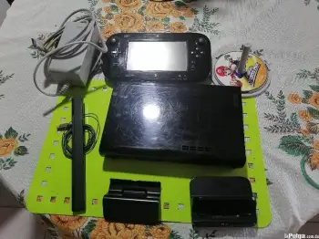 Consola de wii u  gamepad  sin cargador cintas y juegos integrados