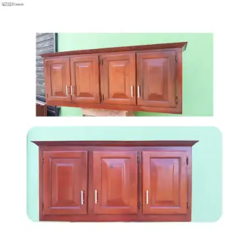 Gabinetes para cocina de tres y cuatro puertas