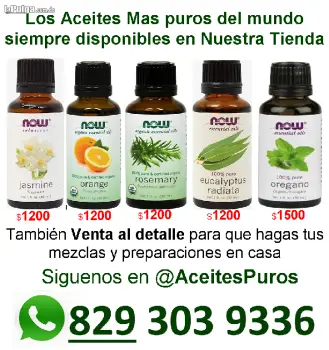 Tienda de aceites esenciales en santo domingo republica dominicana